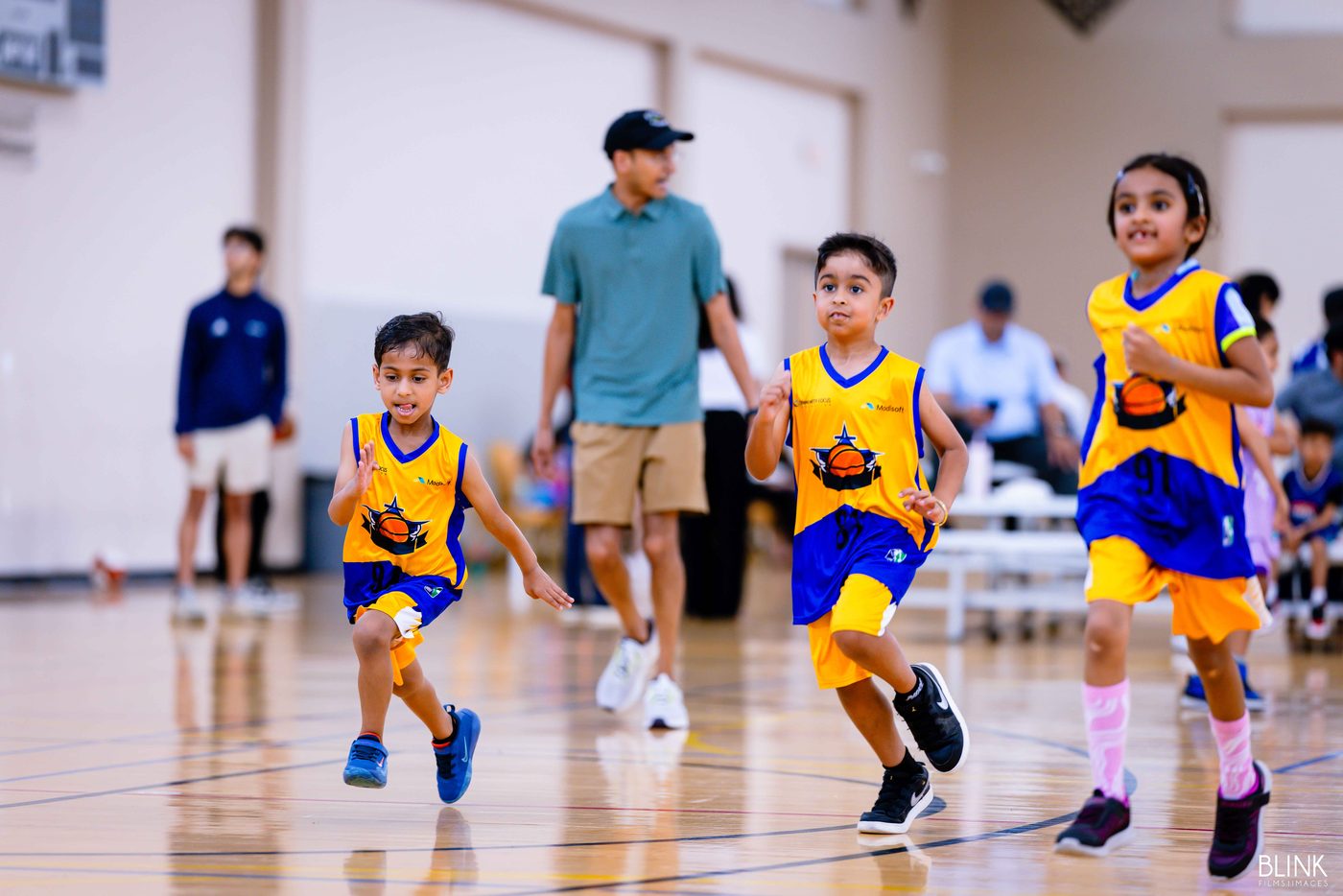Kids running the floor at Li'l Bonanza in 2025